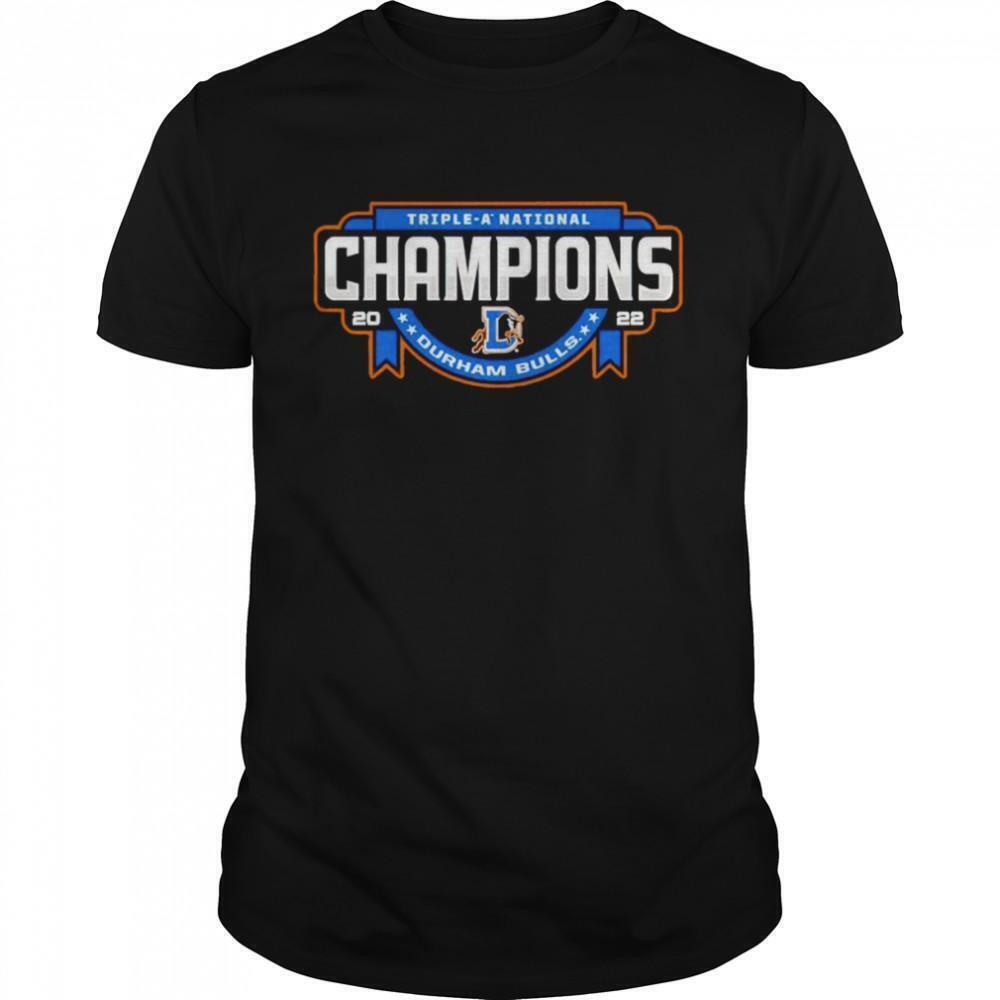 Durham Bulls Triplea National Champion Shirt